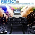thumbnail image 5 of PYLE PLPTS38 - Universal Dual Device Laptop Stand, Sound Equipment DJ Mixing Workstation, 5 of 7