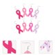 thumbnail image 2 of EeaseMX 4 pares de pendientes colgantes elegantes de cuero para mujer con concienciación sobre el cáncer de mama., 2 of 8