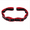 Red, variant on Stretching Resistance Bands - Colorful, Durable Polyester Pull Ropes for Yoga, Dance, and Fitness Training, Perfect for Shoulder Opening Exercises, Dance Training Aid|Durable Polyester Bands