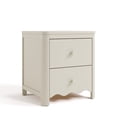 thumbnail image 3 of Art of Nursery by Storkcraft Casablanca 2 Drawer Children's Nightstand, Frosted Oat, 3 of 12