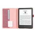 thumbnail image 4 of Case for Amazon Kindle 6 Inch 2024, Cloth Texture Business Tablet Cover with Multi-Angle Flip Stand & Card Holder, Full Protection Case for Amazon Kindle 11th Generation 2022, Pink, 4 of 6