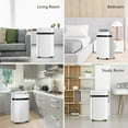 thumbnail image 6 of Moifoi 8000 BTU (12000 BTU ASHRAE) Multifunctional Portable Air Conditioner, Integrated Air Conditioner/Fan/Dehumidifier, 3-in-1 Design to Create A Comfortable Home Environment, 6 of 9