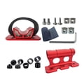 thumbnail image 3 of Colaxi Bikes Block Fork Mount Bike Holder Rear Wheel Rack Mount Bracket Quick Release 5x100mm Universal Carrier for Car Rack Red and Red, 3 of 8