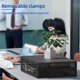 thumbnail image 5 of Organizador de cajones debajo del escritorio, sin perforaciones, organizador de cajones de almacenamiento debajo del escritorio, cajón deslizable de metal debajo del escritorio, adecuado para el, 5 of 6