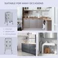 thumbnail image 4 of CoSoTower Step Stool with Safety Rail and Support Handles Kitchen Counter Step-up Helper, 4 of 7