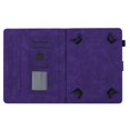 thumbnail image 4 of Case for Universal 7.5"-8.5" Inch  All Tablet Case Released,PU Leather Embossed Coconut Tree Slim Case with Pencil Holder Card Slot Protective Smart Cover,Purple, 4 of 5