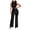 Black-(jumpsuits for women), variant on Women Cocktail Party Romper Fashion Sequin Clubwear Jumpsuit off Shoulder Sleeveless Bodycon Rompers Overalls Beige 4(S)