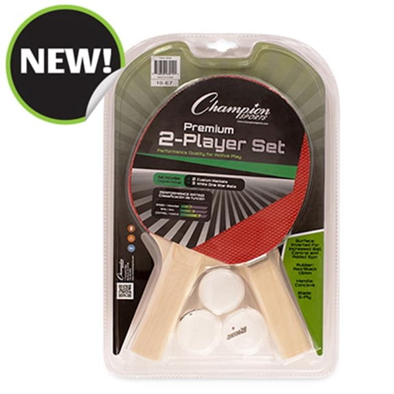 Champion Sports 2 Player Table Tennis Set