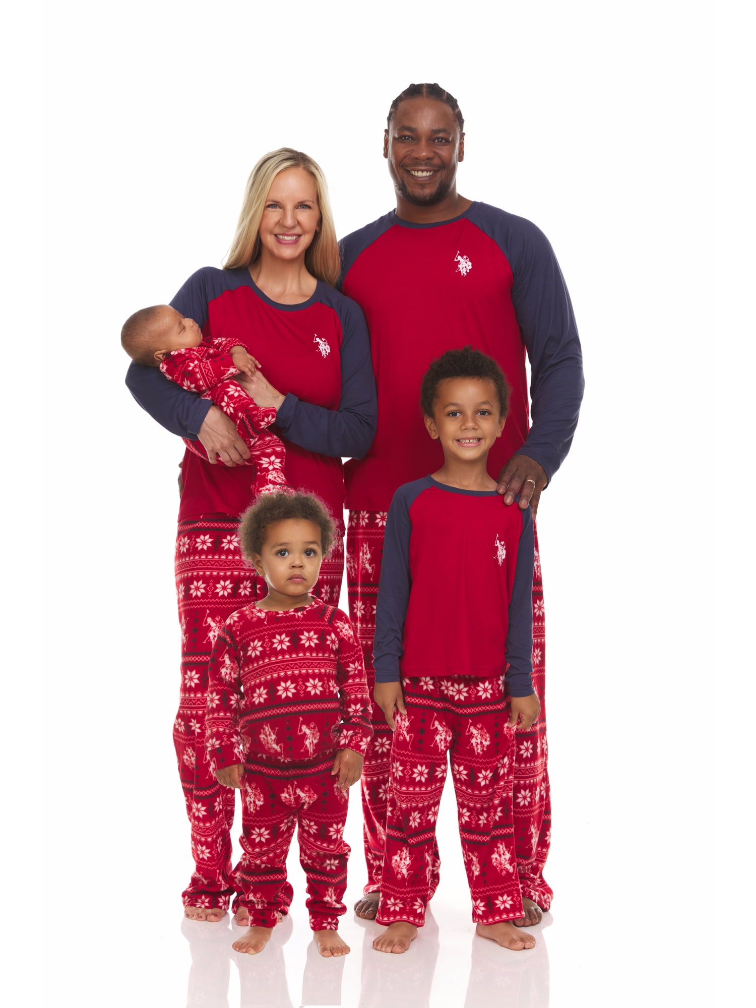 Matching Christmas Pajamas Monogrammed Pajamas-Reindeer PJs Kleding Unisex kinderkleding Pyjamas & Badjassen Pyjama Kids Christmas Pajamas Christmas Pajamas for Boys Pajamas for Kids 