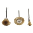 thumbnail image 5 of 3pcs Copper Wire Brushes Set for Rotary Tool - Rust and Paint Remover, 5 of 7