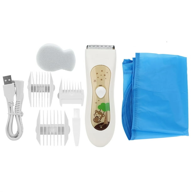 Cortadora de pelo eléctrica USB para niños, máquina cortadora de pelo, herramienta de peluquería infantil