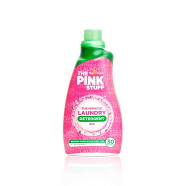 The Pink Stuff, Miracle Laundry Detergent, Liquid, Rhubarb Scent, 30 Loads 1 Count