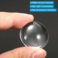 thumbnail image 4 of Uxcell PMMA Flat Convex Lens LED Flashlight Optical Lens for LED Flashlight Transparent 10 Pcs 29x8mm, 4 of 6