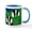 White/Blue Inside, variant on CafePress - Badgers - 11 oz Ceramic Mug - Novelty Coffee Tea Cup
