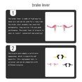 thumbnail image 3 of Bicycles Brake Handle Modification Professional Modified Parts Cycling Component Handles Replacement Bikes Braking Levers Brakes Accessories Pink, 3 of 6
