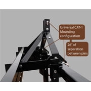IMPACT IMPLEMENTS® Box Scraper for Category 1 Tractors