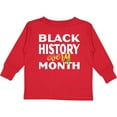 thumbnail image 3 of Inktastic Black History Every Month Boys or Girls Long Sleeve Toddler T-Shirt, 3 of 5