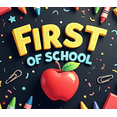 thumbnail image 4 of Colorful Backdrop Banner with Apple and School Elements for First Day of School Party Supplies Photography Props Decorations School Events Classroom Decor Back to School Celebrations, 4 of 4