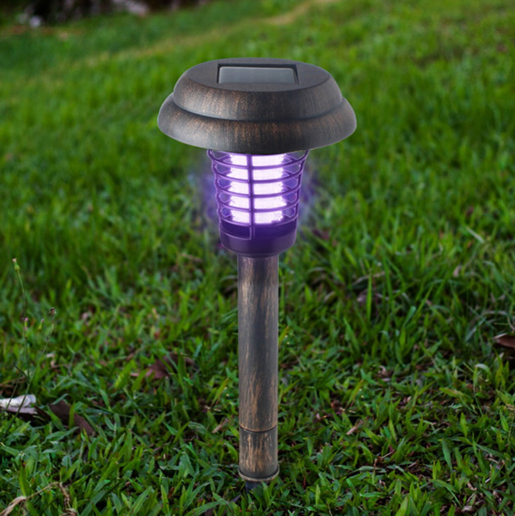 Solar Mosquito Killer Lamps Garden Lawn Light Solar Powered LED Light Garden 