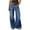 Blue, variant on Women Jeans Y2k Wide Leg Denim Jeans High Waist Casual Loose Fit Long Trousers With Five Pockets And Belt Loops For Everyday Wear Pantalones De Mujer