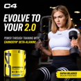 thumbnail image 4 of Polvo para antes del entrenamiento Cellucor C4 Original ICY Blue Razz 60sv, 4 of 8