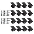 thumbnail image 4 of Abbracc 16x Window Clips Reusable Window Clips for Brick Wood Stucco Black, 4 of 9