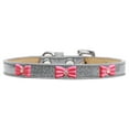 thumbnail image 6 of Dog, Puppy  Pet Widget Ice Cream Collar, "Pink Glitter Bow", 6 of 8