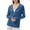 Navy, variant on Women's UPF 50+ Sun Protection Hoodie Jacket Lightweight Long Sleeve Sun Shirt for Women Hiking Outdoor