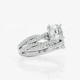 thumbnail image 2 of Ariana Jewel Excellent 2.5 Ct Cushion Cut Diamond Rings - 14K White Gold Plated Rings - Gorgeous Design Ring for Gifts - Diamond Rings On Clearance - Bridal Set Rings for Women's, 2 of 2