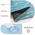 thumbnail image 6 of Summer Cute Flamingo Area Rug 5x8 FT, Non Slip Bedroom Throw Carpet, Cartoon Animal Cloud Blue Sky Washable Soft Floor Carpet Non-Shedding Rug for Living Room Nursery Dorm Office, 6 of 9