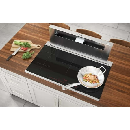 Bosch - 800 Series 36" Built-In Electric Induction Cooktop with 5 elements and Wifi - Black
