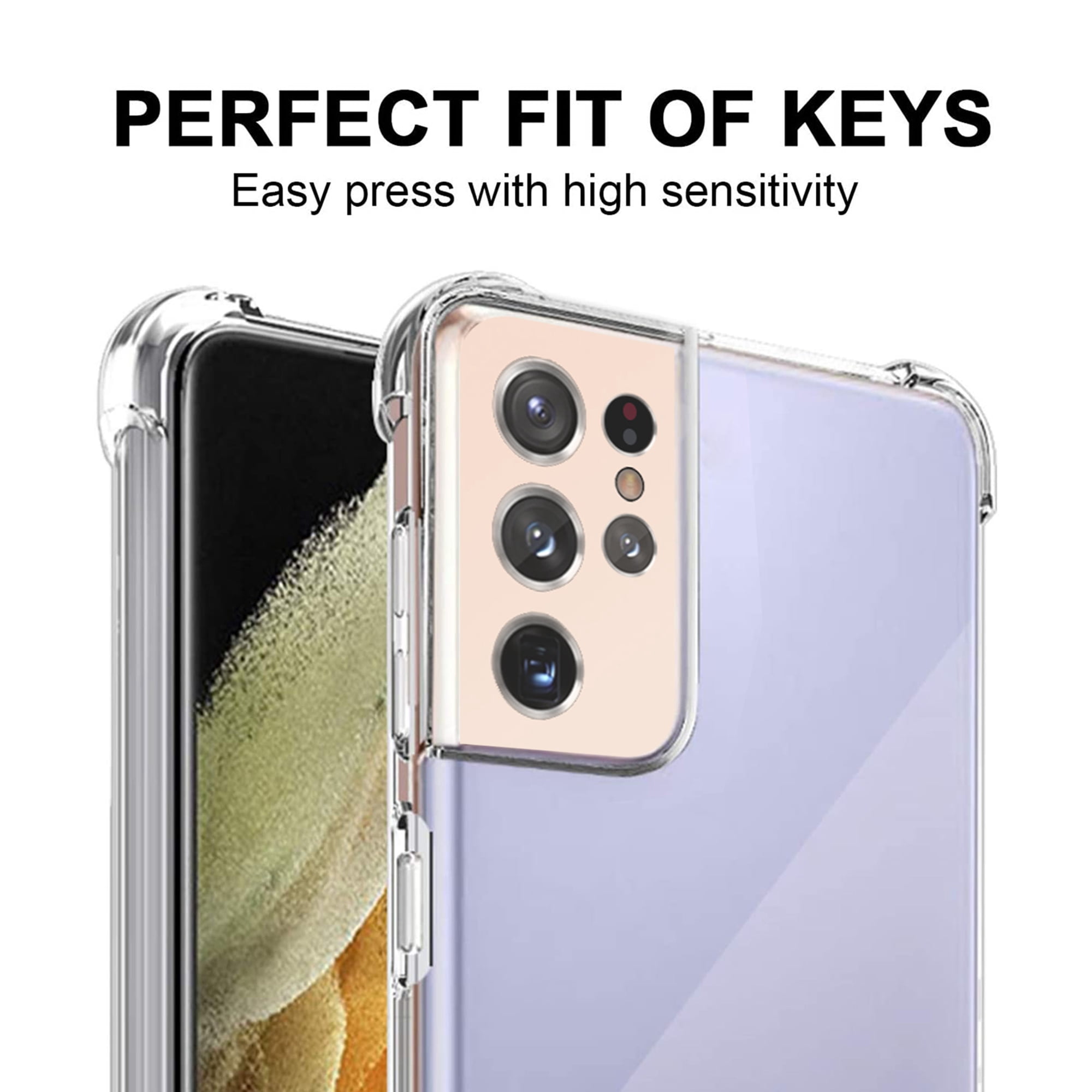 Clear Case Amazon Samsung S21 Ultra Case Anti-Yellow Magsafe Clear