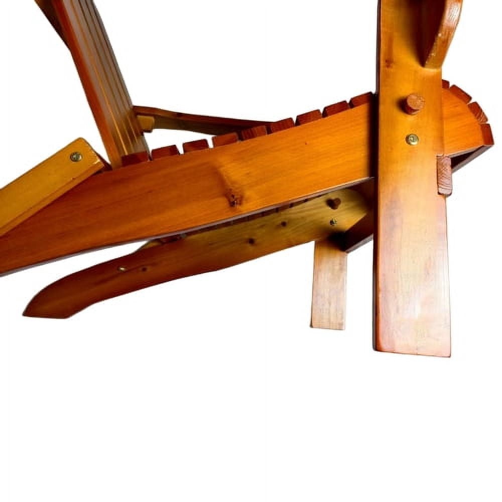 Outdoor or indoor Wood Adirondack chair, foldable, OAK