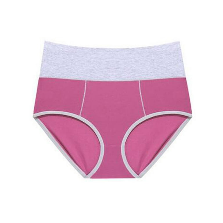Odeerbi Reduced Womens Underwear Seamless Briefs Erogenous Fashion High  Waist Breathable Soft Stretch Panties Purple 