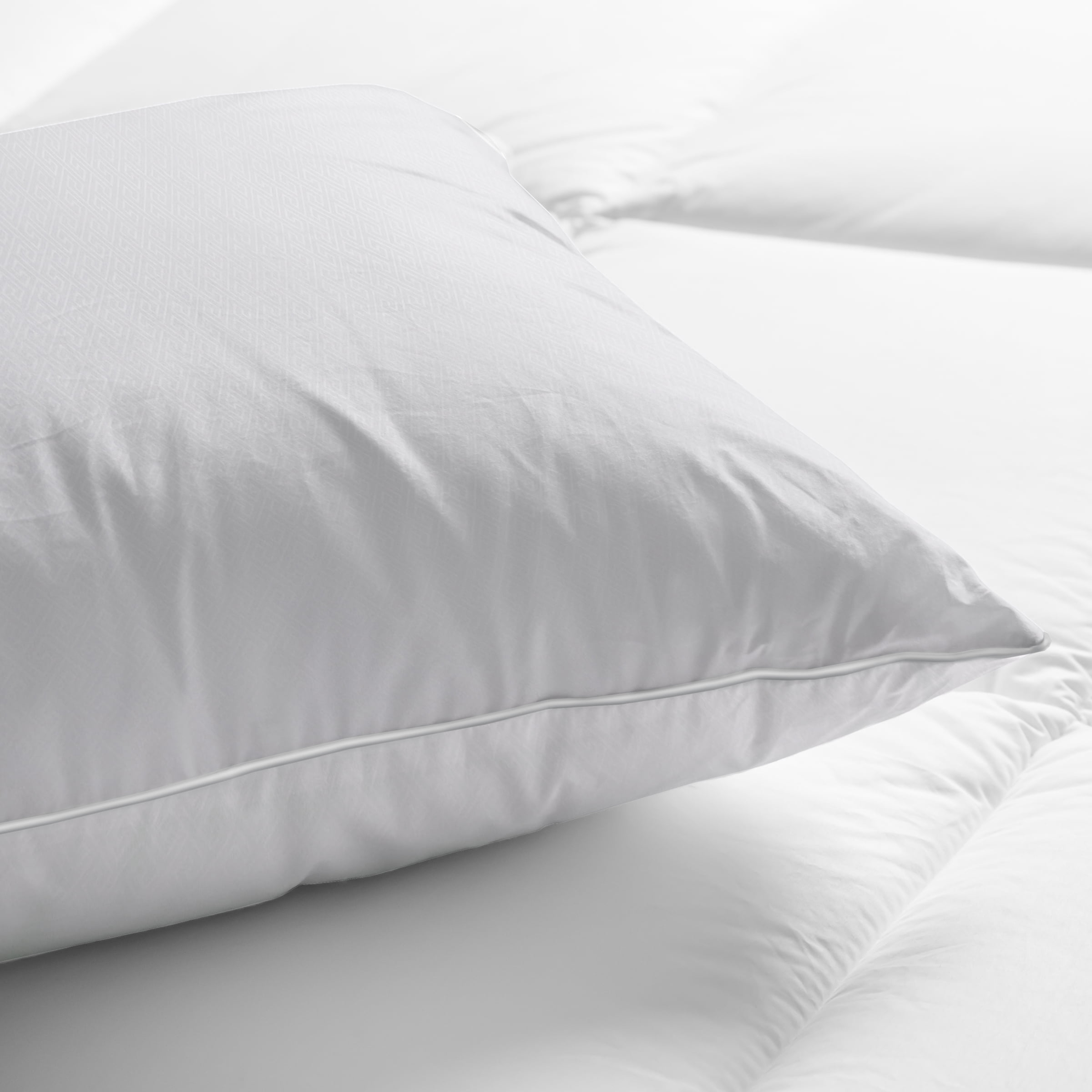DreamLab Personal Comfort, Super Firm Support Sleep Pillows for Side Sleepers, Set of 2, King