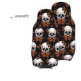 thumbnail image 6 of Sikiie Butterfly Skull Car Seat Protector 2 Pack Car Seat Cushion Mat, Car Seat Covers for SUV, Truck, Van, 6 of 7