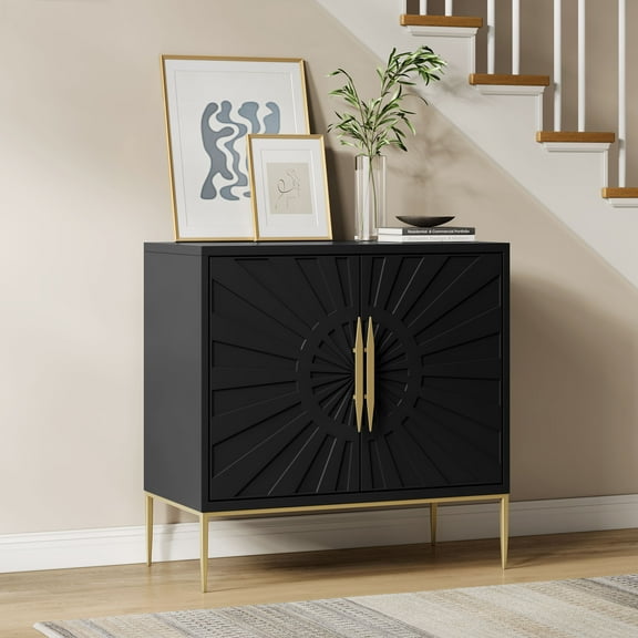 Modway Awaken 35" Accent Cabinet in Black
