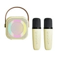 thumbnail image 1 of HILABEE Mini Karaoke Machine for Kids Portable BT Speaker Sturdy Easy to Use Creative Beige, 1 of 8