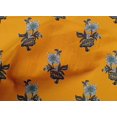 thumbnail image 4 of oneOone Cotton Cambric Fabric Leaves & Floral Block Print Fabric By The Yard 56 Inch Wide, 4 of 4
