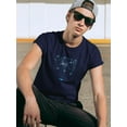 thumbnail image 2 of Neon Cow Hologram T-Shirt Men -Image by Shutterstock, Male 4X-Large, 2 of 4