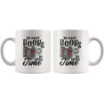 thumbnail image 4 of So Many Books Book Lover Coffee Mug So Little Time Bookworm Bookish Reader's White Coffee Cup 11 Ounces - High Gloss + Premium White Finish - Dishwasher and Microwave Safe, 4 of 4