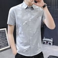 thumbnail image 3 of Camisa y blusa para hombre con mangas XXL, venta al por mayor, algodón, barata, marca superior, moda normal, 2024, ropa fresca de manga corta, 3 of 5