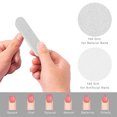 thumbnail image 4 of 20pcs Mini Lime à Ongles, Limes à Ongles Réutilisables, Bloc Tampon Double Face pour Ongles, 4 of 5