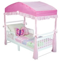 Fantasy Collection Delta Children Baker Toddler Bed + Canopy