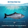 thumbnail image 4 of Juguete para gatos TOOGE Floppy Fish con SilverVine y Catnip, paquete de 2, 4 of 6