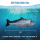thumbnail image 4 of Juguete para gatos TOOGE Floppy Fish con SilverVine y Catnip, paquete de 2, 4 of 6