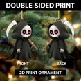 thumbnail image 2 of Adornos de Halloween para árbol de Navidad, adornos personalizados de fantasmas para Halloween, adornos colgantes de acrílico plano 2D para fiestas navideñas, decoración interior del hogar, para famil, 2 of 6