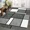 Gray, variant on Hasoo 8' x 10' Light Blue Splicing Color Blocks Carpet Area Rug Living Room Bedroom Home Play Decoration Large Floor Mat