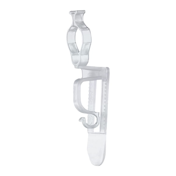 Christmas Light Hooks, Mini Gutter Hanging Clips, Outdoor String Light Holders, Translucent Frost Proof Holiday Decoration Hooks, 86mm Gutter Clip Fasteners