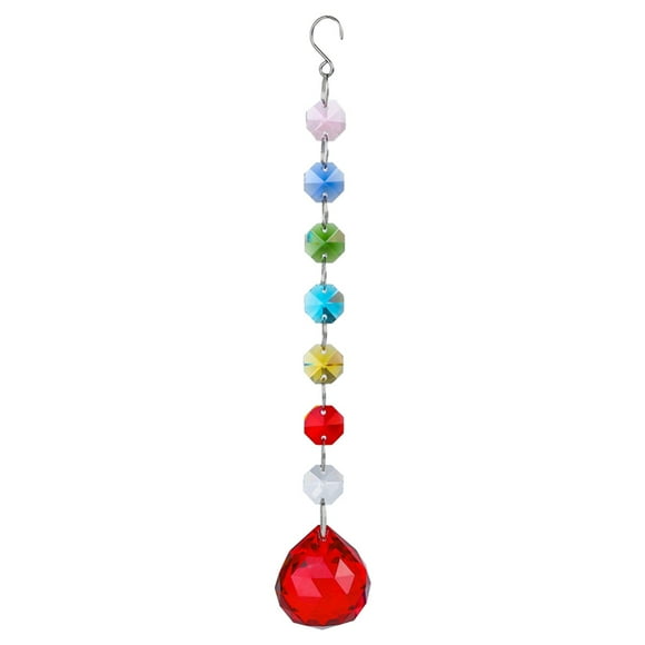 Clearance! Hanging Crystal Ball Catcher Wind Chimes Decor
